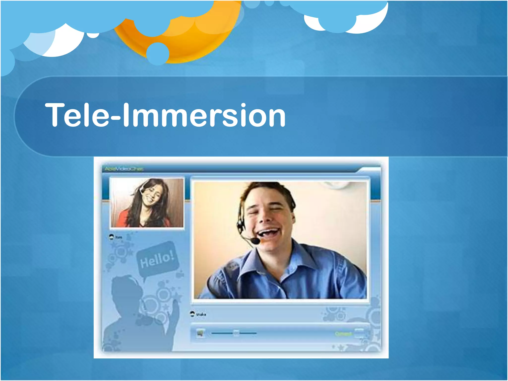 Tele-Immersion
