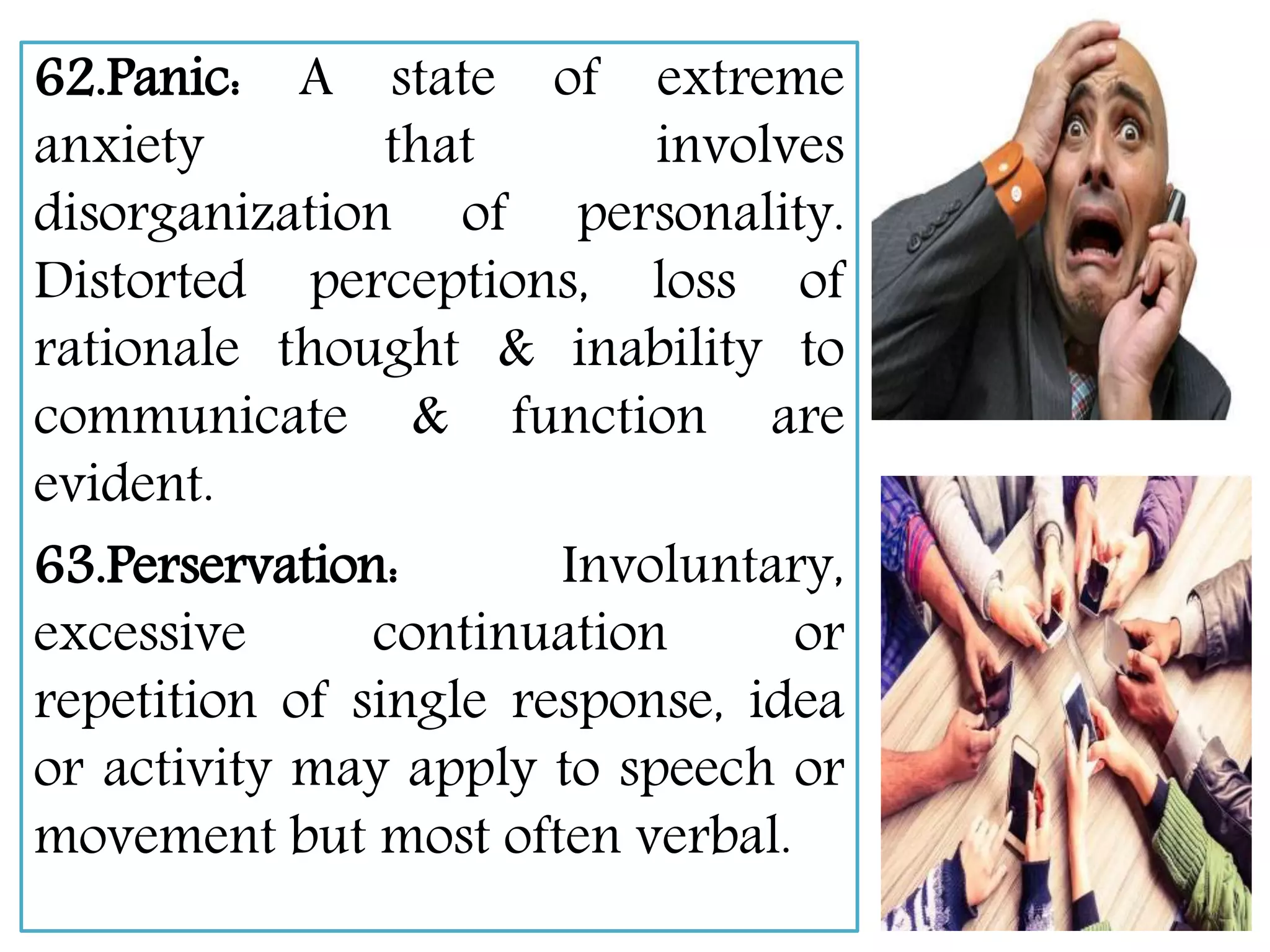 Terms used in mental health nursing | PPTX