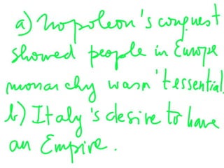 Term test correction 1