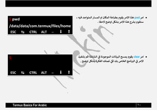 Termux code for android and for beginning | PDF