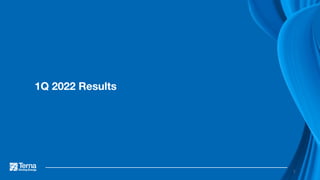 1Q 2022 Results
7
 