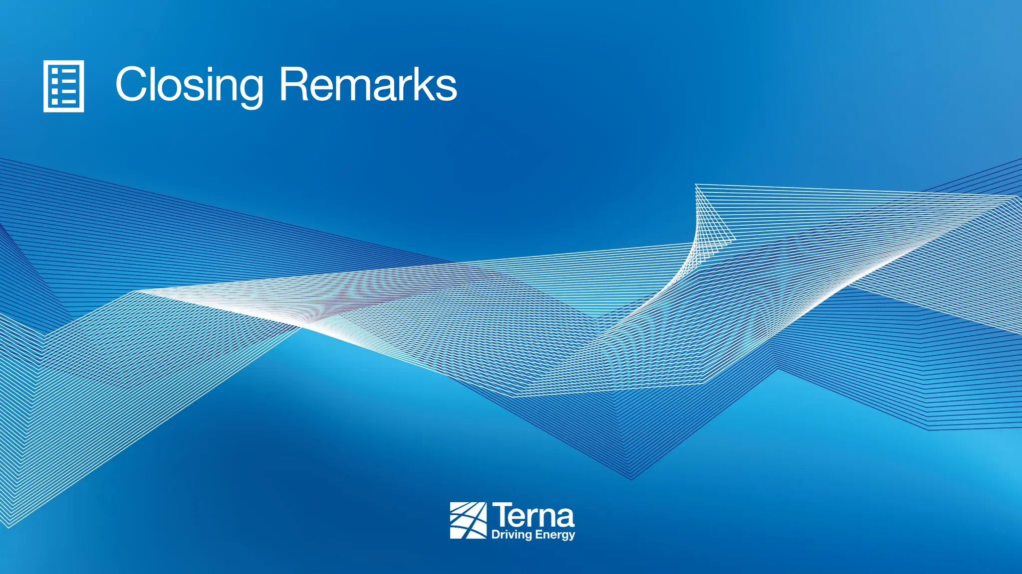 9M 2025 Consolidated Results
Closing Remarks
 