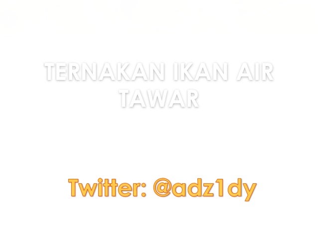 Ternakan ikan air tawar ting.2