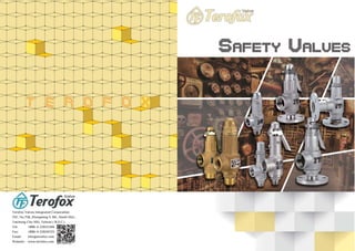 Terofox safety valves catalogue [srv c201601-t(a)]