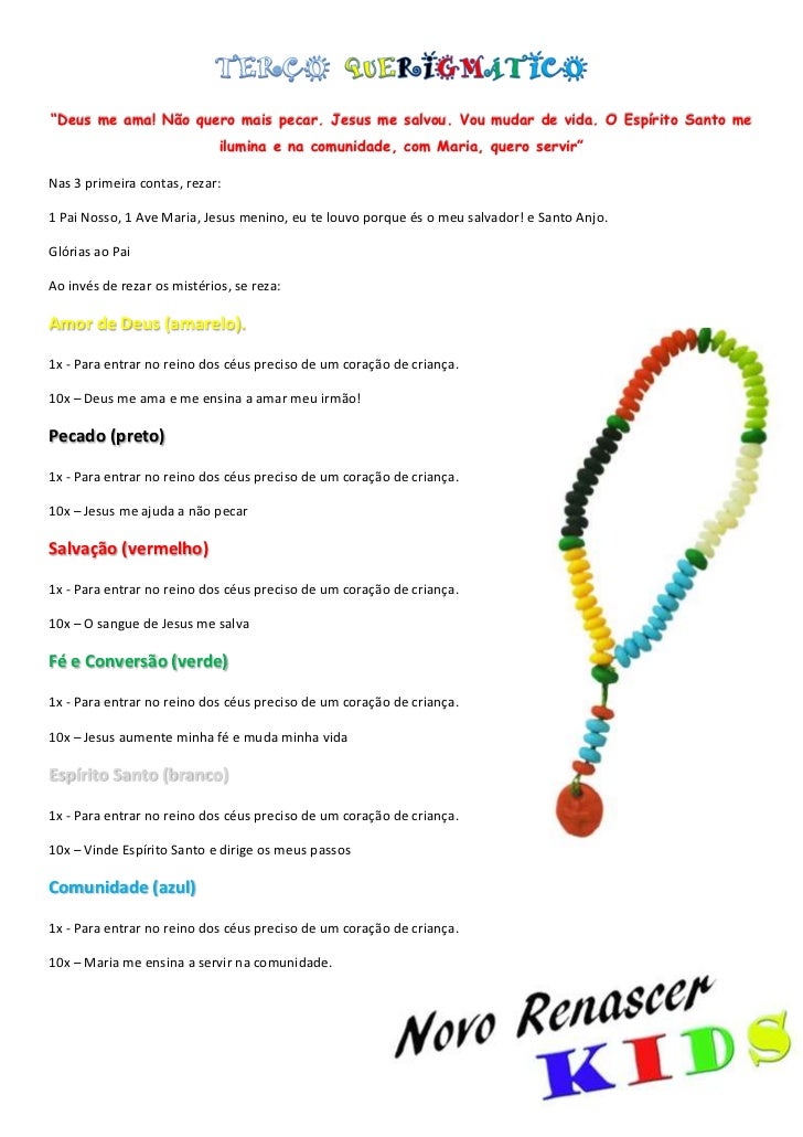 Terço Da Manhã Para Iluminar O Seu Dia Rezar O Terço Com As Crianças - Relacionado a Crianças
