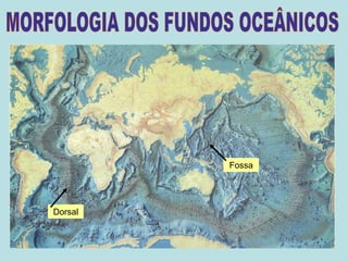 MORFOLOGIA DOS FUNDOS OCEÂNICOSFossaDorsal