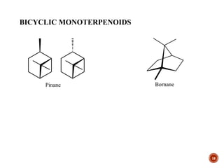 Terpenoids: Definition, Classification, Isoprene Rule, Geminal Di-alkyl ...