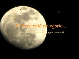 A Terra está em agonia...   Todos os reinos precisam de ajuda urgente !!! 