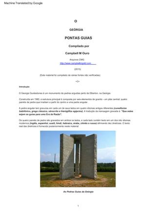 (2013)
--()--
Construída em 1980, a estrutura principal é composta por seis elementos de granito - um pilar central, quatr...