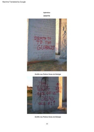Apêndice
Grafite nas Pedras Guias da Geórgia
Grafite nas Pedras Guias da Geórgia
GRAFITE
30
Machine Translated by Google
 