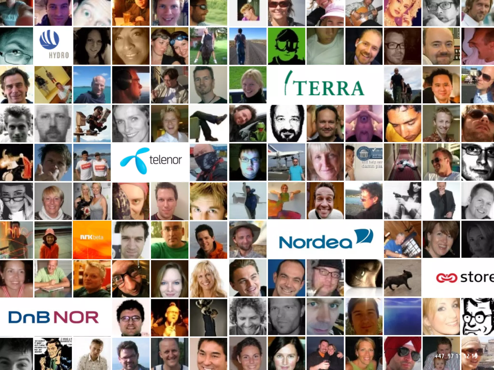 +47 97 1112 13
  97 11 12 13
 