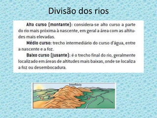 Divisão dos rios
 