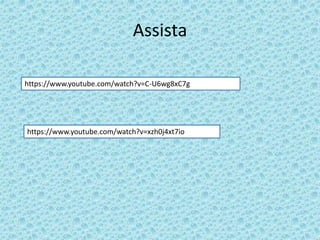 Assista
https://www.youtube.com/watch?v=C-U6wg8xC7g
https://www.youtube.com/watch?v=xzh0j4xt7io
 
