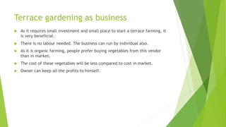 Terrace farming | PPTX