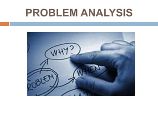 PROBLEM ANALYSIS
 