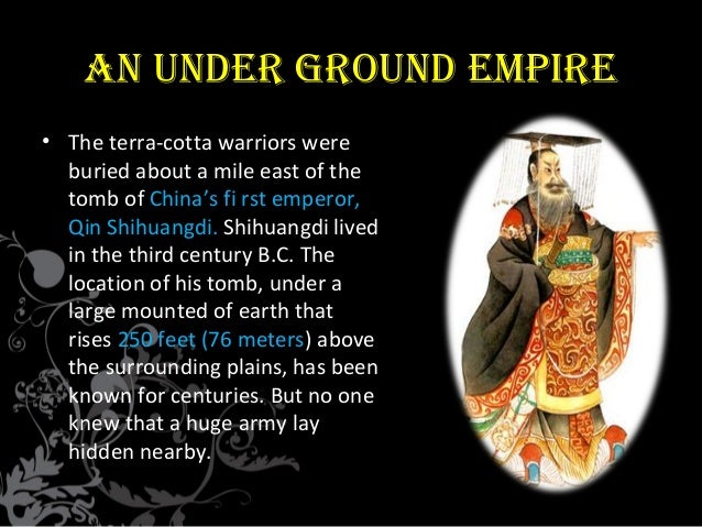 accomplishments of the first emperor of qin essay The mystery of the tomb of shi huangdi there are two slightly different theories on what the purpose was for such an elaborate burial place for emperor qin shi huangdi. accomplishments of the first emperor of qin essay The mystery of the tomb of shi huangdi there are two slightly different theories on what the purpose was for such an elaborate burial place for emperor qin shi huangdi.