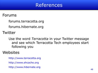 Using Ehcache with Terracotta 