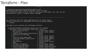 Terraform - Plan
 