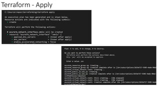 Terraform - Apply
 