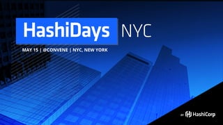 NYCHashiDays
MAY 15 | @CONVENE | NYC, NEW YORK
 