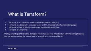 Terraform + ansible talk | PDF