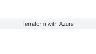 Learn Terraform on Azure | PPT