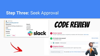 Step Three: Seek Approval
Code Review
 