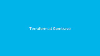 Terraform at Comtravo
 