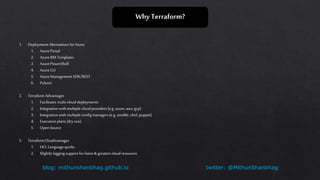 Terraform on Azure | PPTX