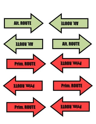 Aalrt Routes Terrain model kit gallagher | PDF