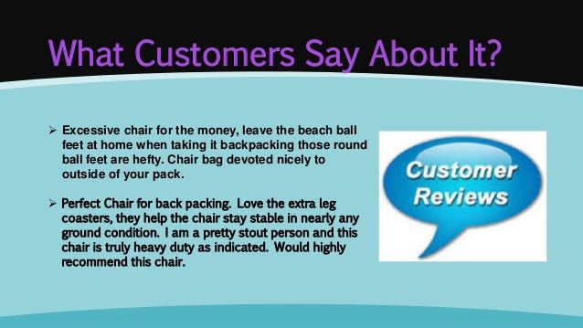 terralite portable camp chair