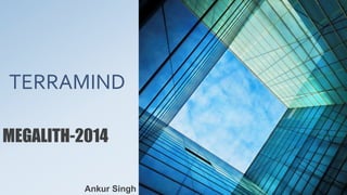 TERRAMIND
MEGALITH-2014
Ankur Singh
 