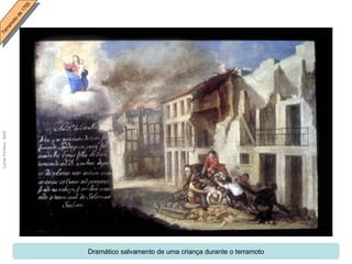 Dramático salvamento de uma criança durante o terramoto 