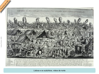 Lisboa e os subúrbios, vistos de norte 