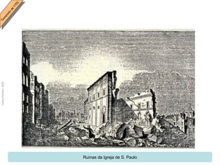 Ruínas da Igreja de S. Paulo 