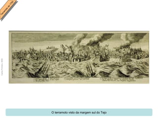 O terramoto visto da margem sul do Tejo 