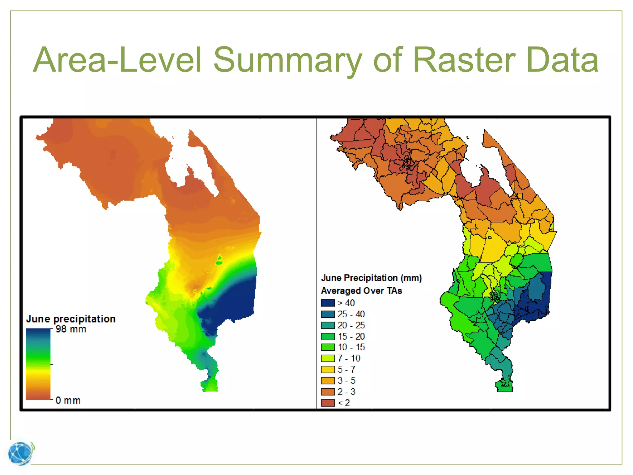 Area-Level Summary of Raster Data
 