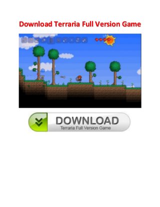 Download Terraria Full Version Game
 