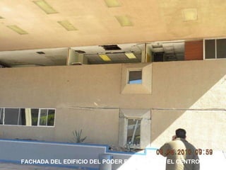 FACHADA DEL EDIFICIO DEL PODER EJECUTIVO EN EL CENTRO CÍVICO 