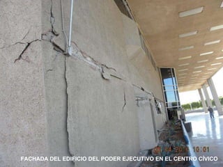 FACHADA DEL EDIFICIO DEL PODER EJECUTIVO EN EL CENTRO CÍVICO 