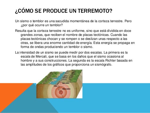 Terremotos