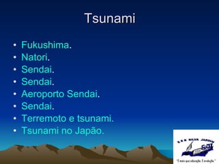 Tsunami Fukushima . Natori . Sendai . Sendai . Aeroporto Sendai . Sendai . Terremoto e tsunami. Tsunami no Japão. 