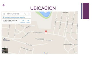 +
UBICACION
 