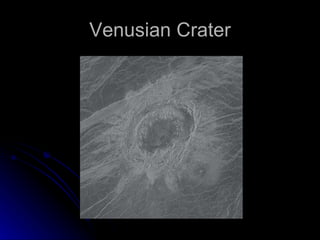 Venusian Crater 