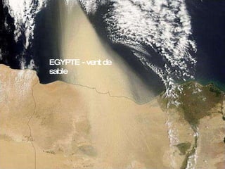 EGYPTE - vent de sable 