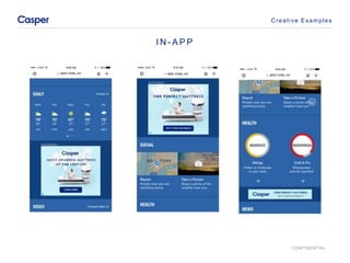 CONFIDENTIAL
I N - A P P
Creative Examples
 