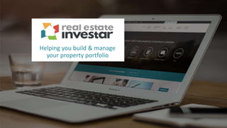 Helping you build & manage
your property portfolio
 