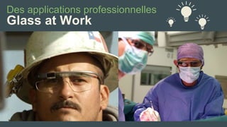 Des applications professionnelles 
Glass at Work  