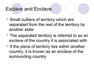 Territorial morphology key 2014 | PPT