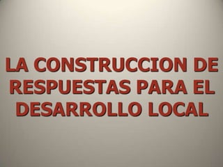 Impacto económico y social en el entorno.